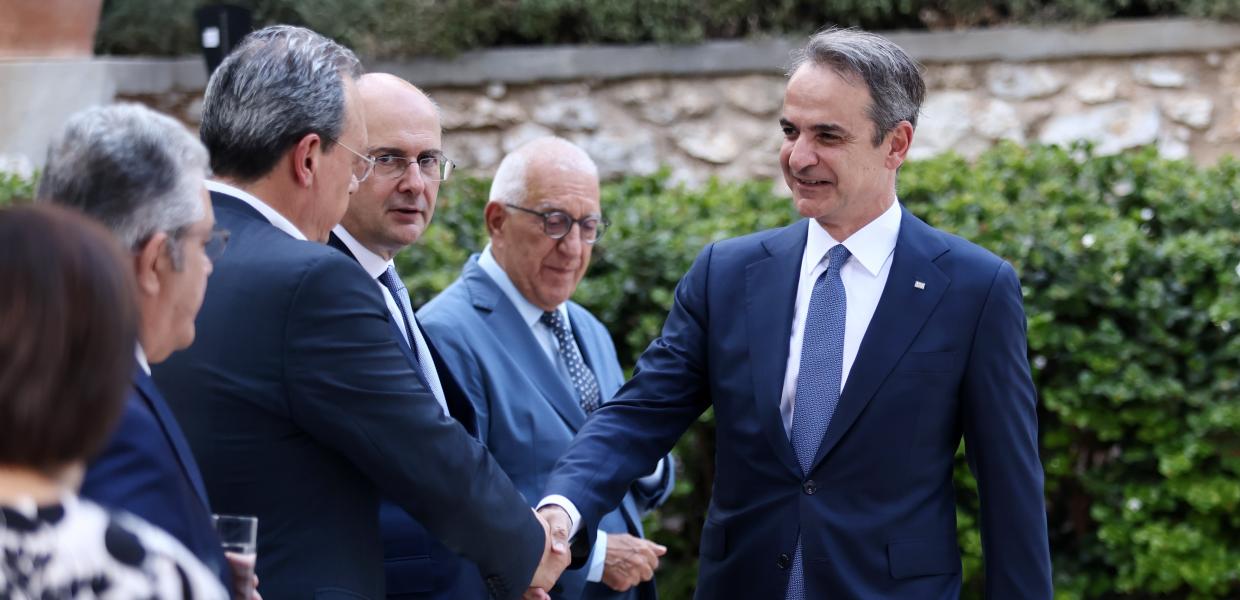 Σωκράτης Φάμελλος και Κυριάκος Μητσοτάκης