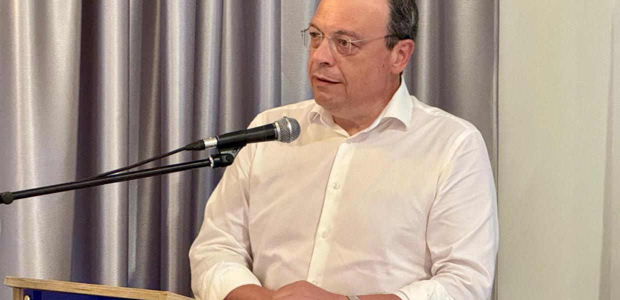 Ομιλία του πρόεδρου του ΣΥΡΙΖΑ-ΠΣ, Σωκράτη Φάμελλου, στο Συμπόσιο για τη Νησιωτικότητα «Νεκτάριος Σαντορινιός» με θέμα «Βιώσιμες πολιτικές για το μέλλον των νησιών» στη Σύμη