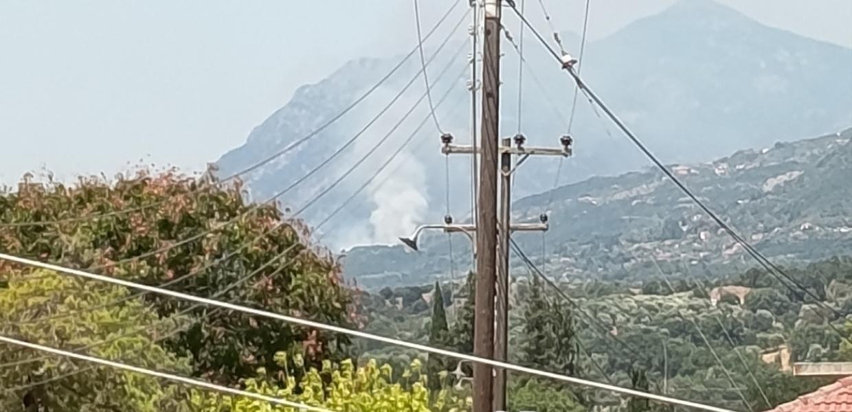 Πυρκαγιά στην κοινότητα Βρυσούλα Πρέβεζας