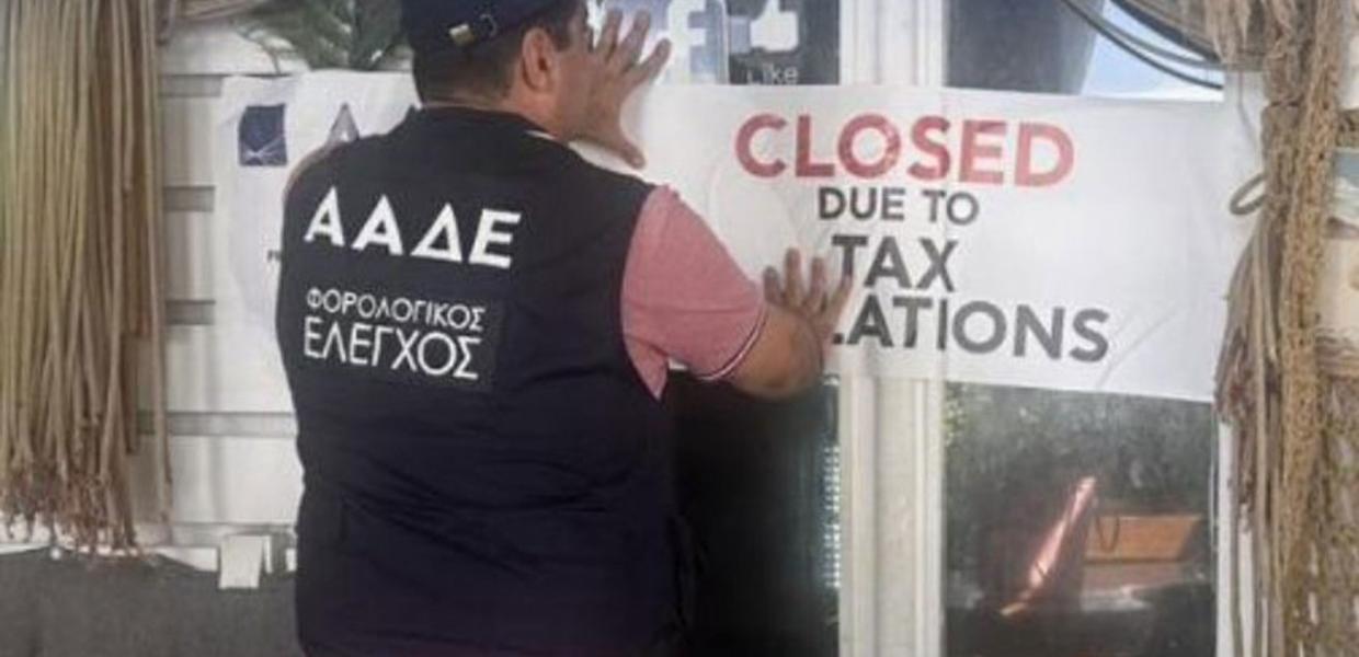 Λουκέτο σε κατάστημα