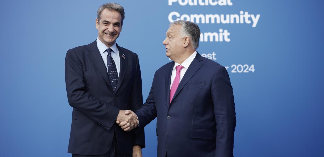Κυριάκος Μητσοτάκης και Βίκτορ Όρμπαν