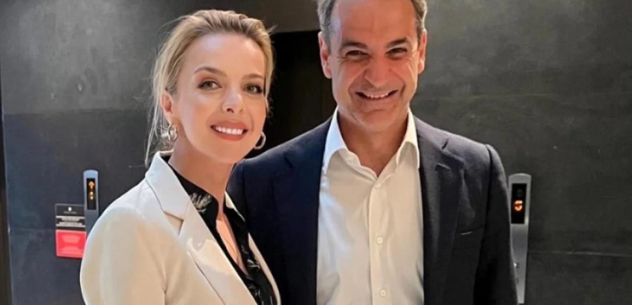 Κυριάκος Μητσοτάκης και Καλλιόπη Σεμερτζίδου