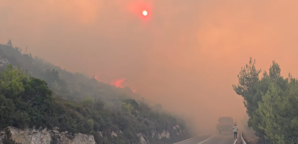 Ζάκυνθος φωτιά