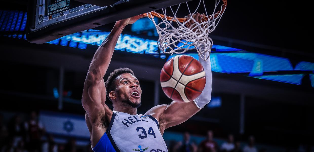 Eurobasket Ευρωμπάσκετ Γιάννης Αντετοκούνμπο
