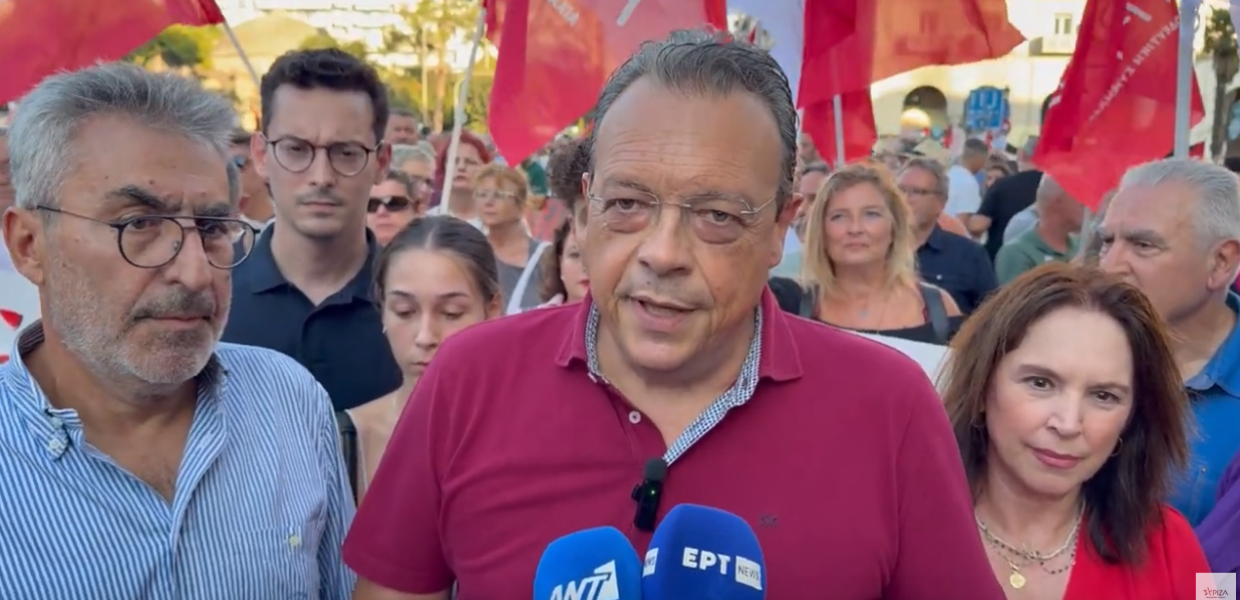 Δήλωση του πρόεδρου του ΣΥΡΙΖΑ-ΠΣ, Σωκράτη Φάμελλου από το συλλαλητήριο στη Θεσσαλονίκη
