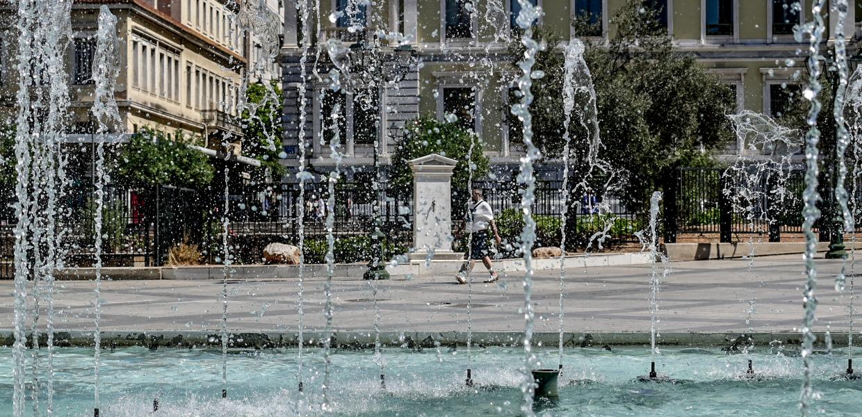 καιρός καλοκαίρι Αθήνα ζέστη