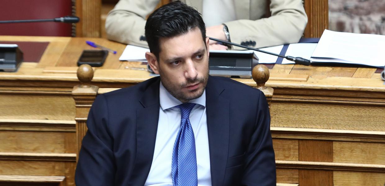 Ο Κώστας Κυρανάκης στη Βουλή