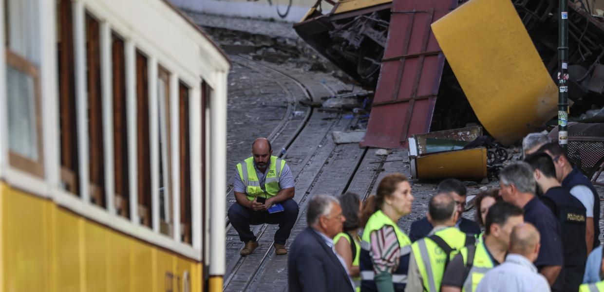 Πορτογαλία Λισαβόνα τελεφερίκ Γκλόρια