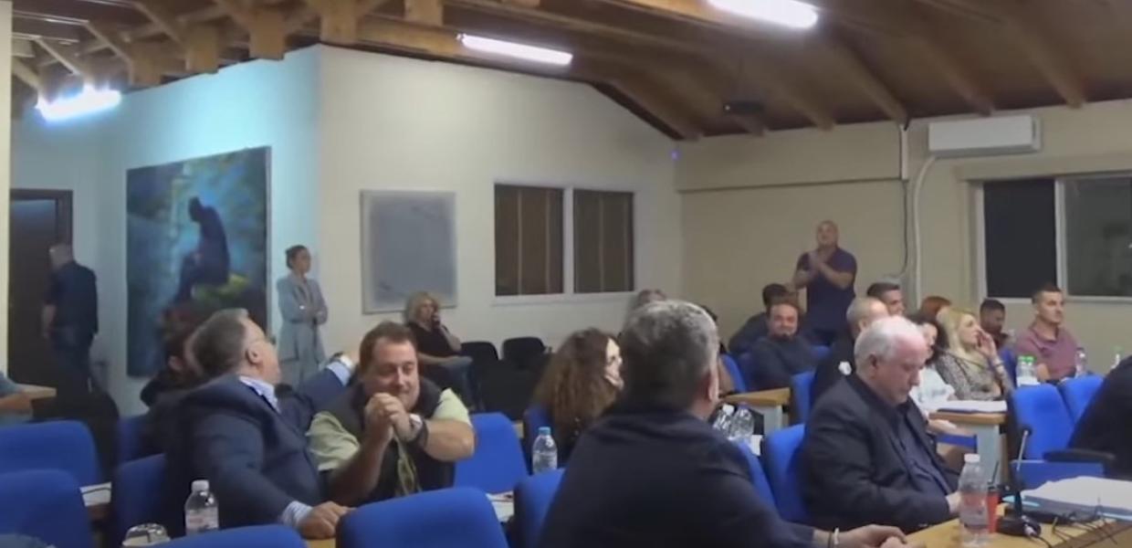 Ένταση στο δημοτικό συμβούλιο Μεσολογγίου