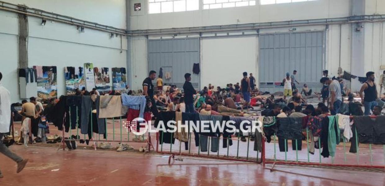  «1.150 μετανάστες φιλοξενούνται στην Αγυιά- Απαράδεκτες οι συνθήκες υγιεινής»