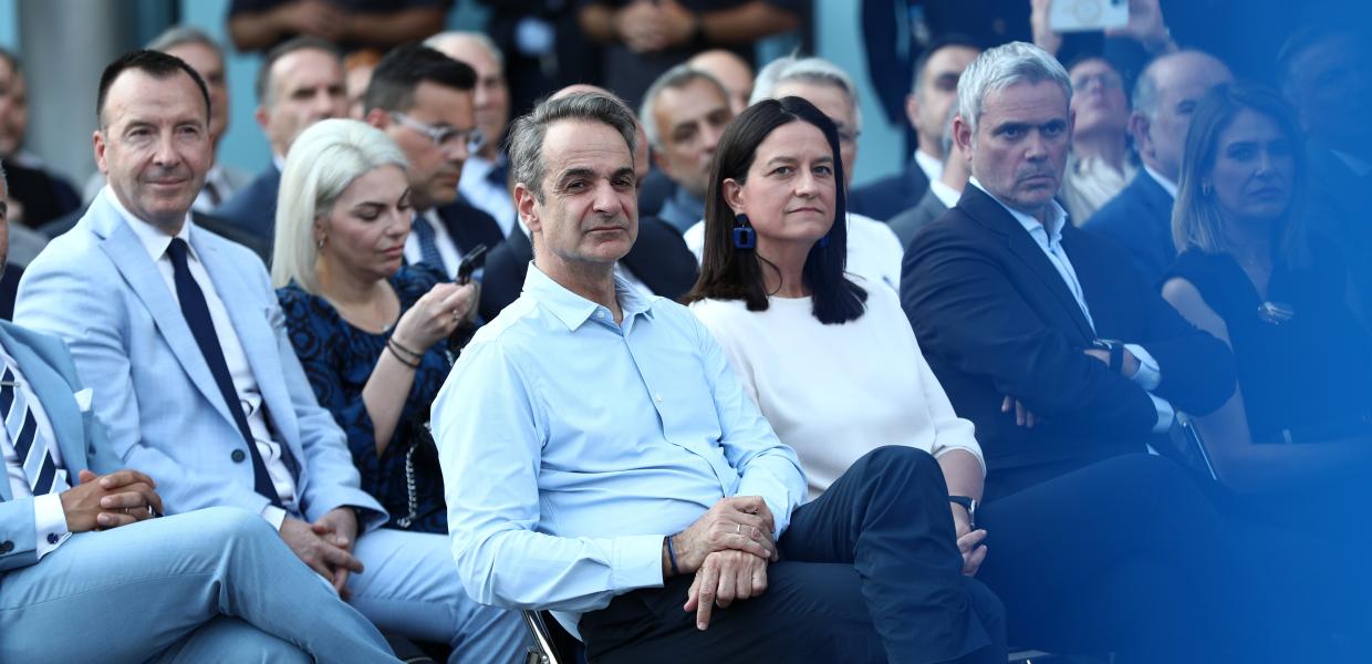 Κυριάκος Μητσοτάκης και Νίκη Κεραμέως