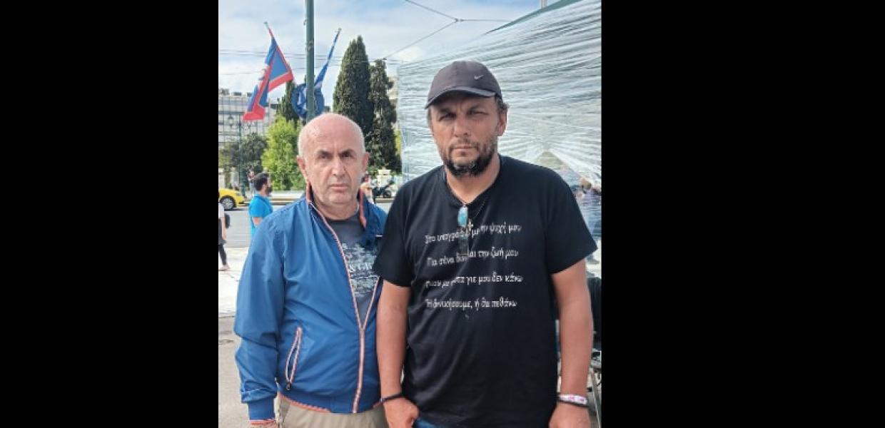 Ο Σπήλιος Καρτας και ο Πάνος Ρούτσι