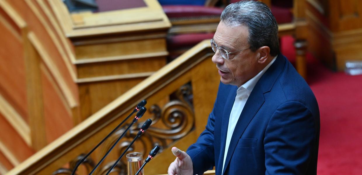 Ο Σωκράτης Φάμελλος στη Βουλή