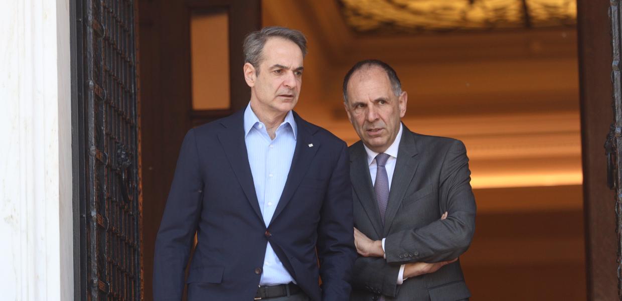 Ο Μητσοτάκης και ο Γεραπετρίτης