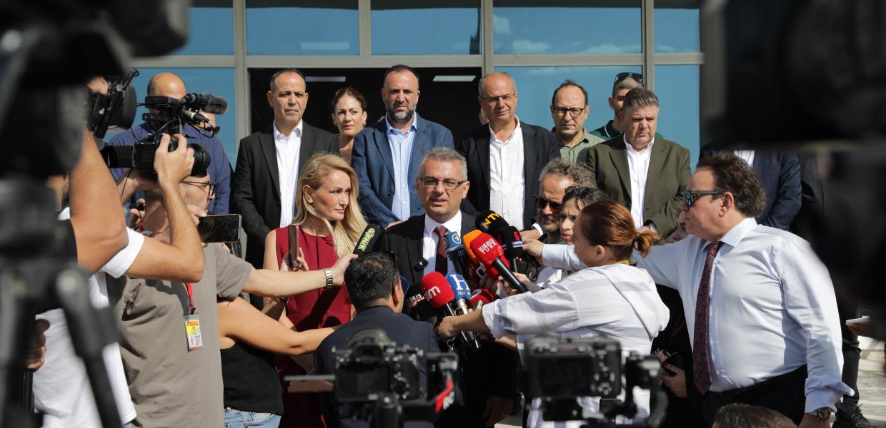 Τα πρώτα αποτελέσματα των παράνομων «εκλογών» δίνουν προβάδισμα στον Τουφάν Έρχιουρμαν
