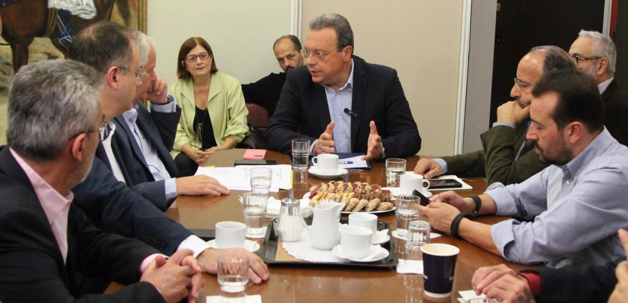 Περιοδεία Σωκράτη Φάμελλου στην Καλλιθέα