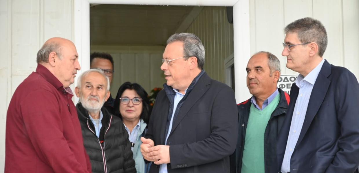 Ο Σωκράτης Φάμελλος στις Σέρρες