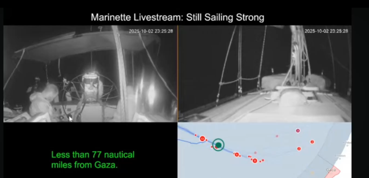 Global Sumud Flotilla Marinette