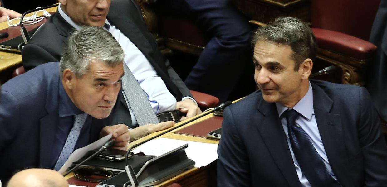 Ο Κυριάκος Μητσοτάκης και ο Δημήτρης Κυριαζίδης