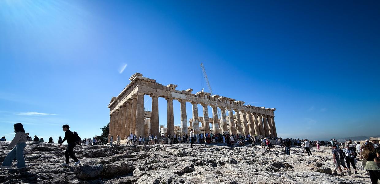 Στιγμιότυπο από τον Παρθενώνα