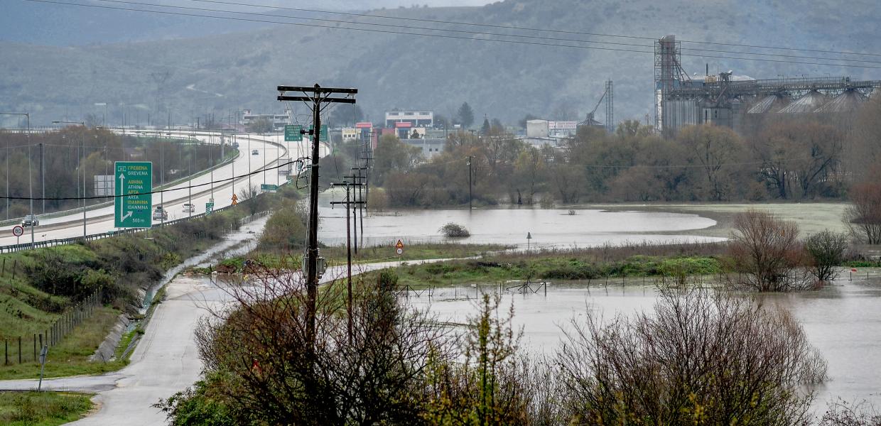 Πλημμύρες και καταστροφές από την κακοκαιρία στην Ήπειρο, 22/11/2025