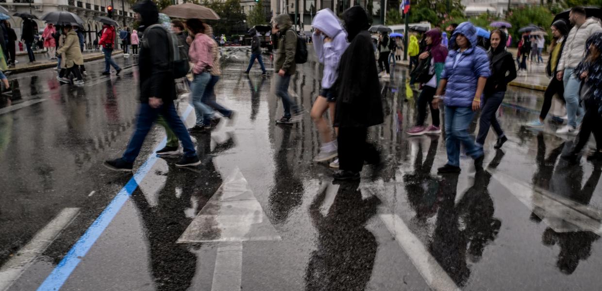 Βροχή Αθήνα