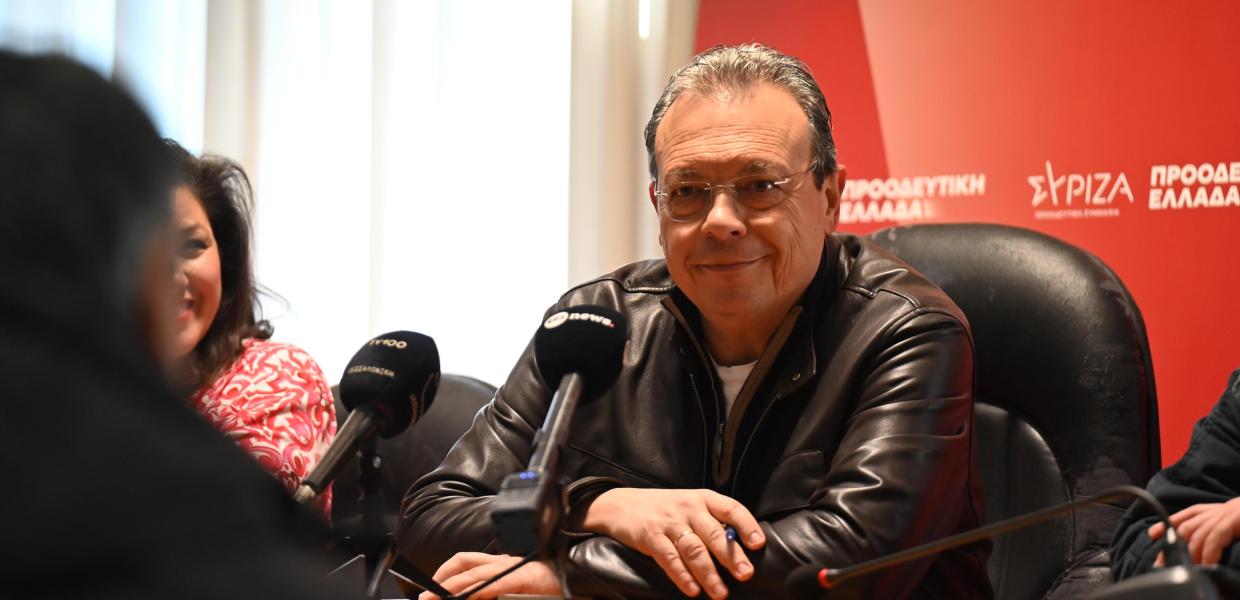 Συνάντηση του προέδρου του ΣΥΡΙΖΑ-ΠΣ, Σωκράτη Φάμελλου με αγρότες, κτηνοτρόφους και οστρακοκαλλιεργητές στη Χαλάστρα