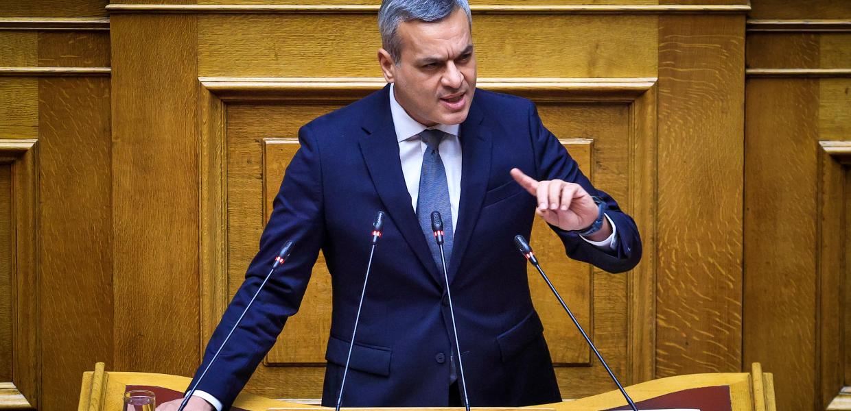 Ο Χάρης Μαμουλάκης - Πρώτη ημέρα συζήτησης στην ολομέλεια της Βουλής του Προϋπολογισμού 2026 