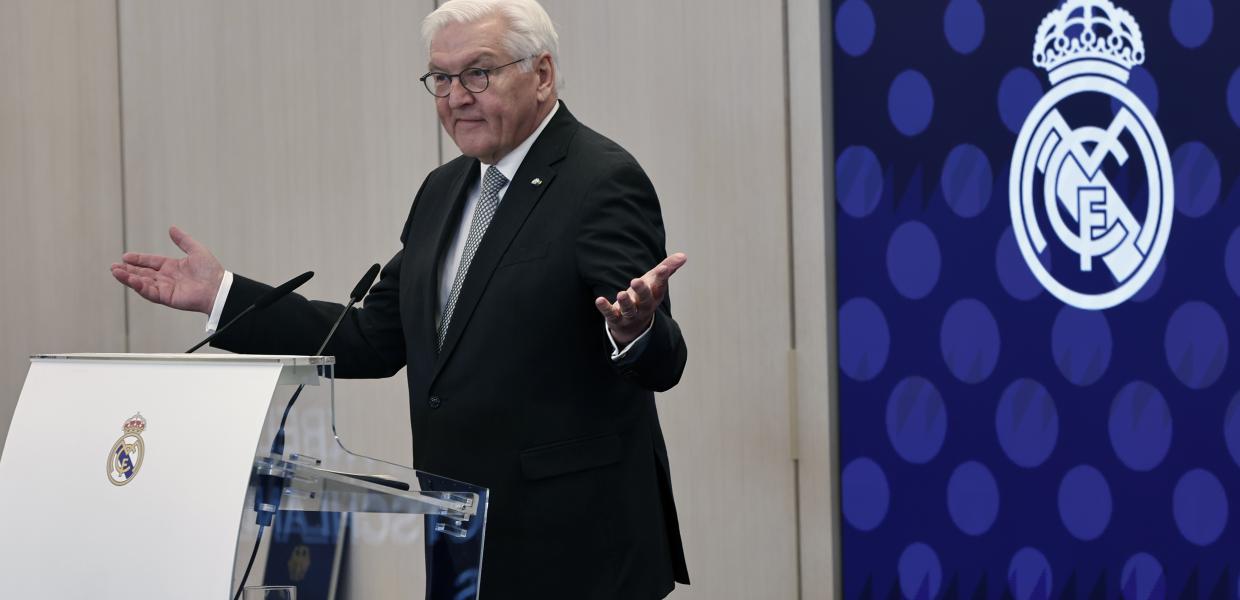 Ο Γερμανός ομοσπονδιακός πρόεδρος Φρανκ-Βάλτερ Σταϊνμάιερ