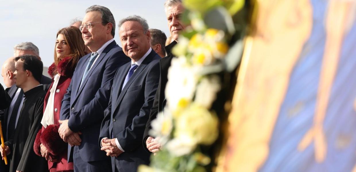 Ο Σωκράτης Φάμελλος στον εορτασμό των Θεοφανίων στη Θεσσαλονίκη