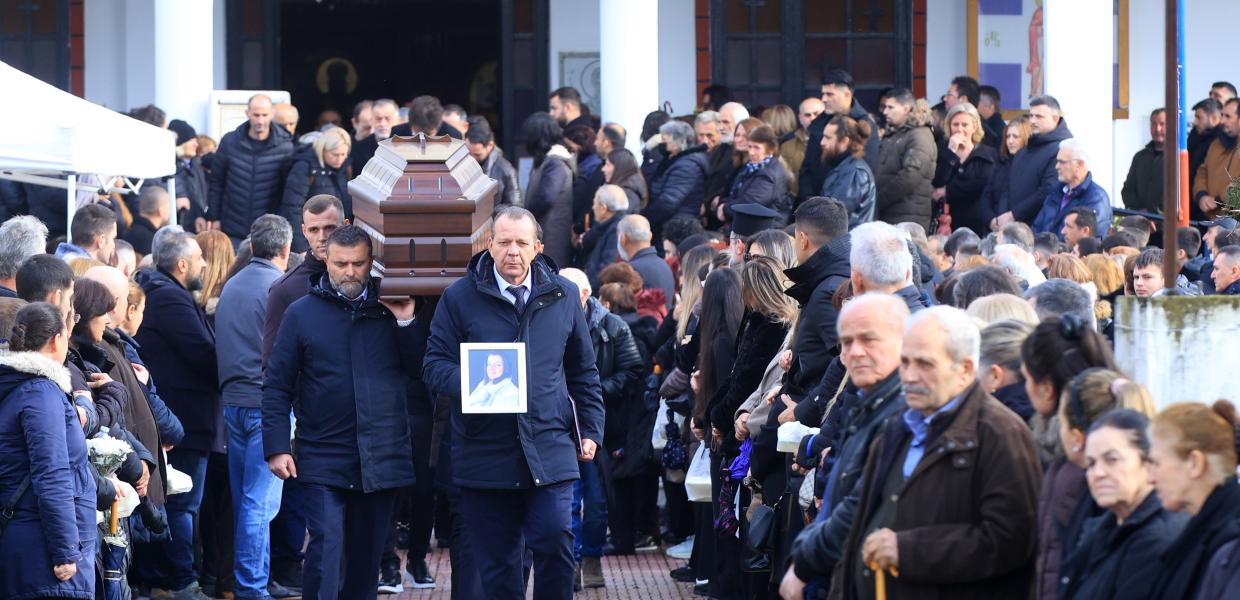 Κηδεία εργαζόμενης στο εργοστάσιο Βιολάντα