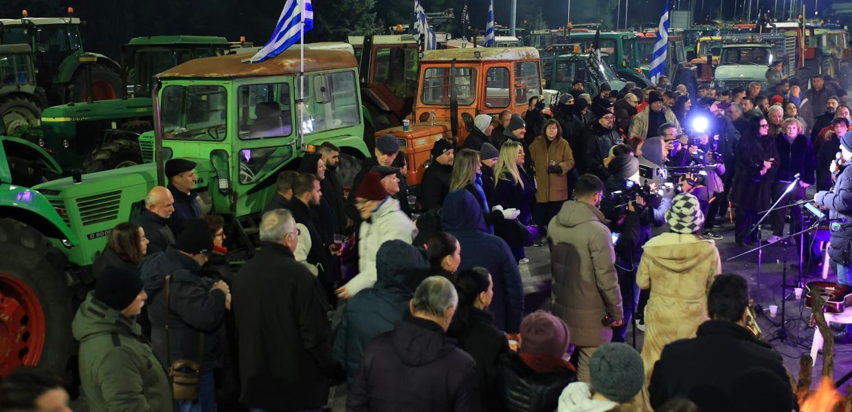 Συνέλευση στο μπλόκο Νίκαιας
