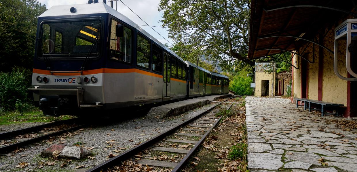 Τρένο στον οδοντωτό