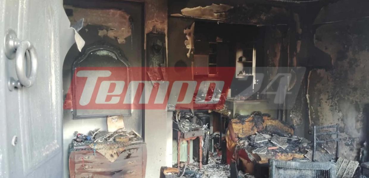 Νεκρός 75χρονος μετά από φωτιά σε σπίτι