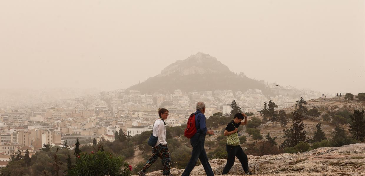 Αφρικανική σκόνη στην Αθήνα