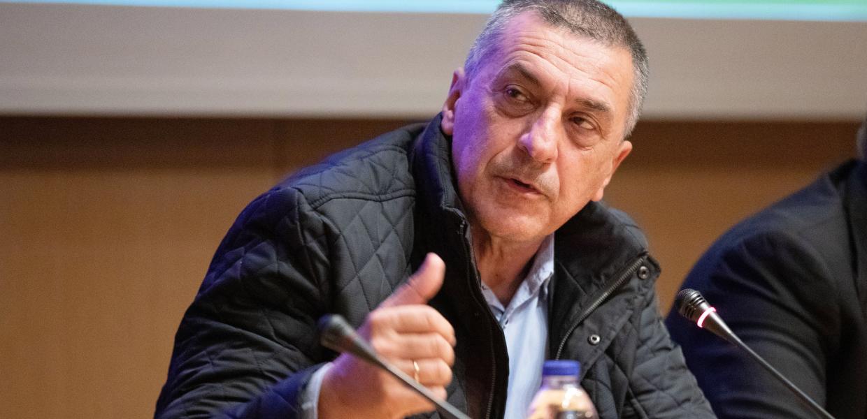 Ο Δημήτρης Κουρέτας