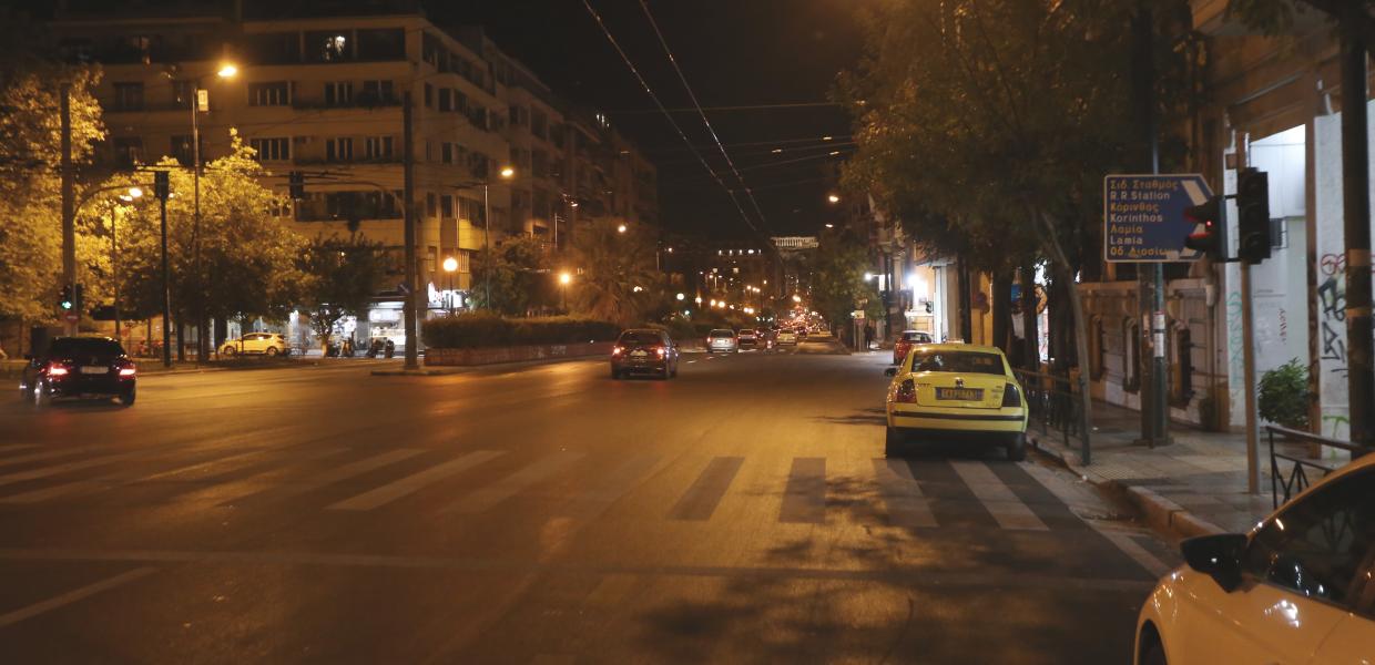 Πατησίων - Αθήνα - βράδυ