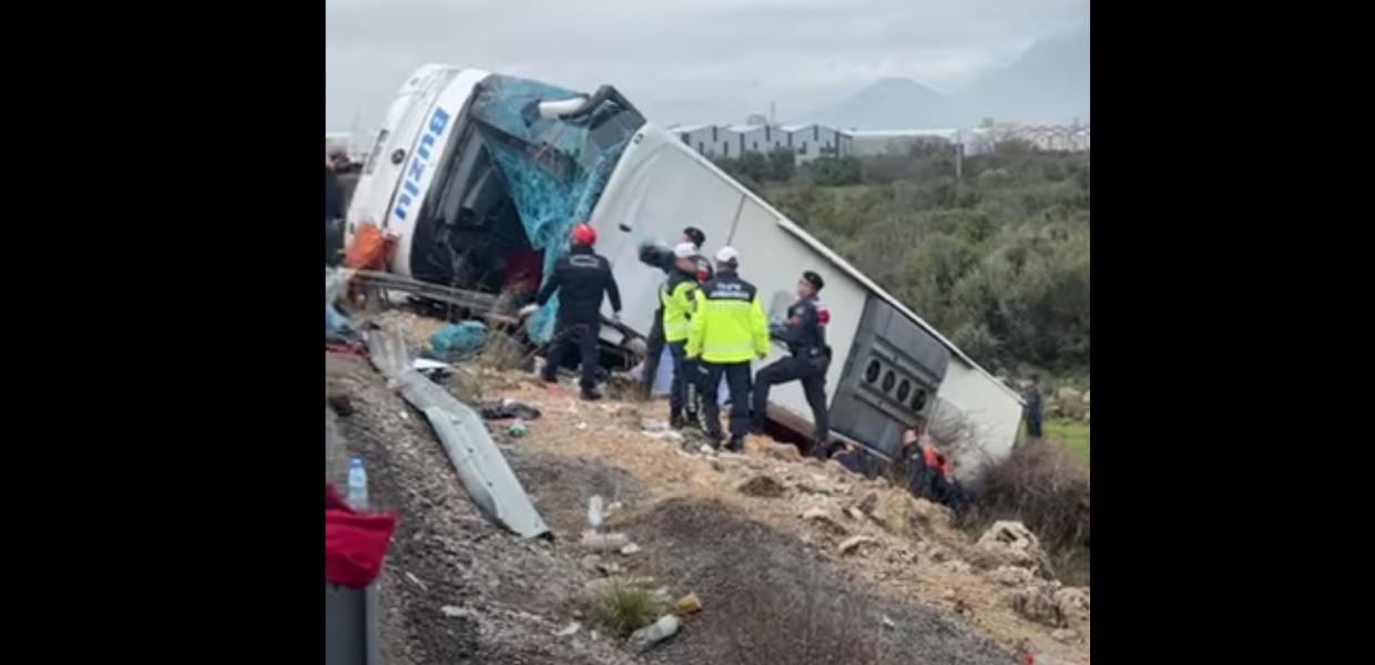 Τροχαίο δυστύχημα με νεκρούς και τραυματίες στην Αττάλεια της Τουρκίας