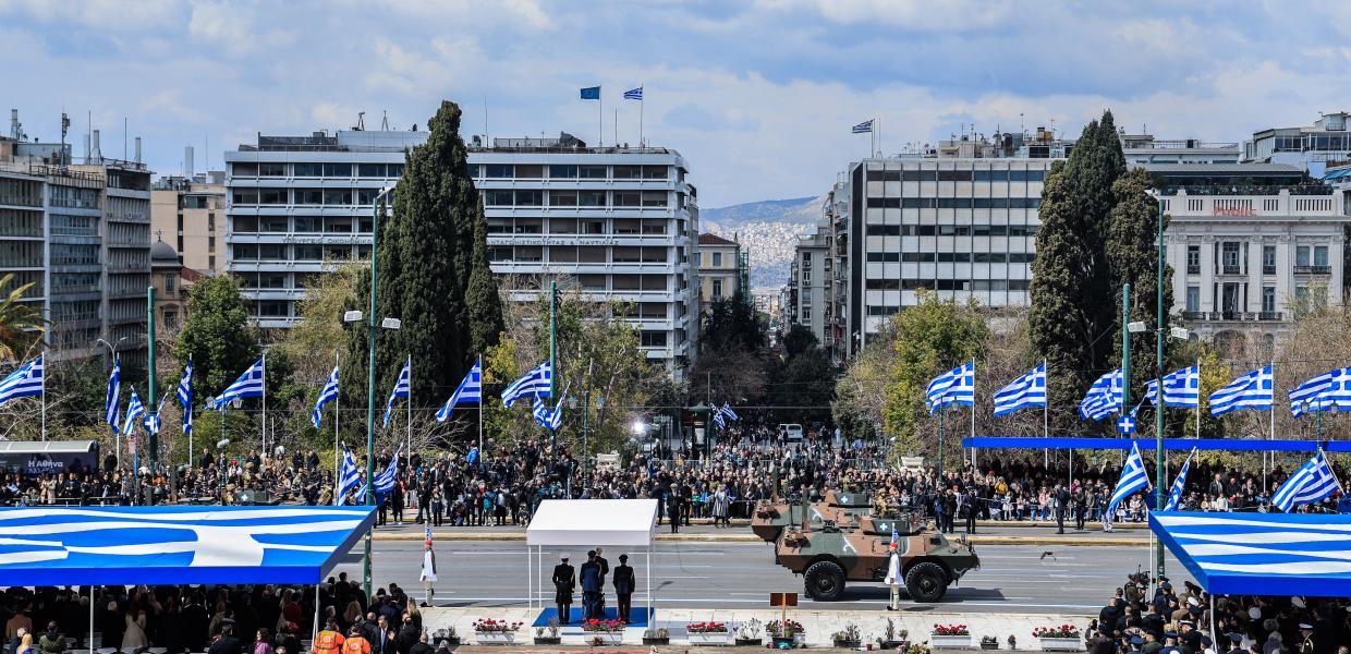 Η στρατιωτική παρέλαση της 25ης Μαρτίου στην Αθήνα, Τετάρτη 25/03/2026