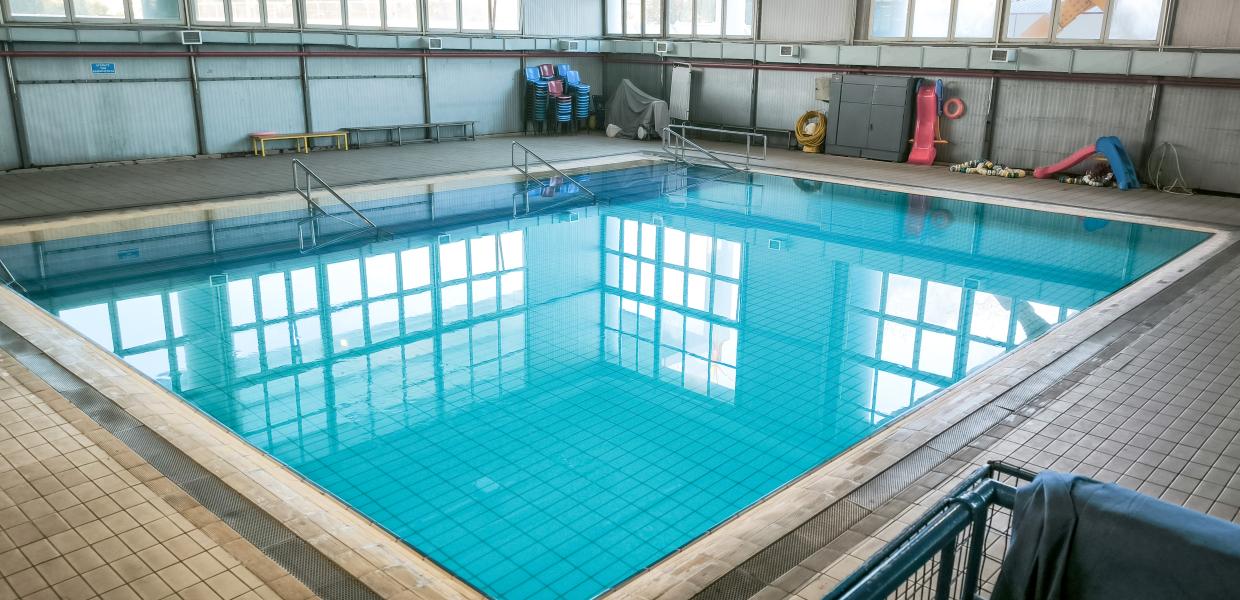 Πισίνα στο Ποσειδώνιο Κολυμβητήριο όπου υπέστη ανακοπή το 10χρονο παιδί