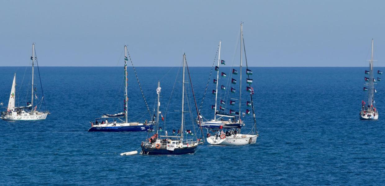 Αναχώρηση σκαφών του Global Sumud Flotilla