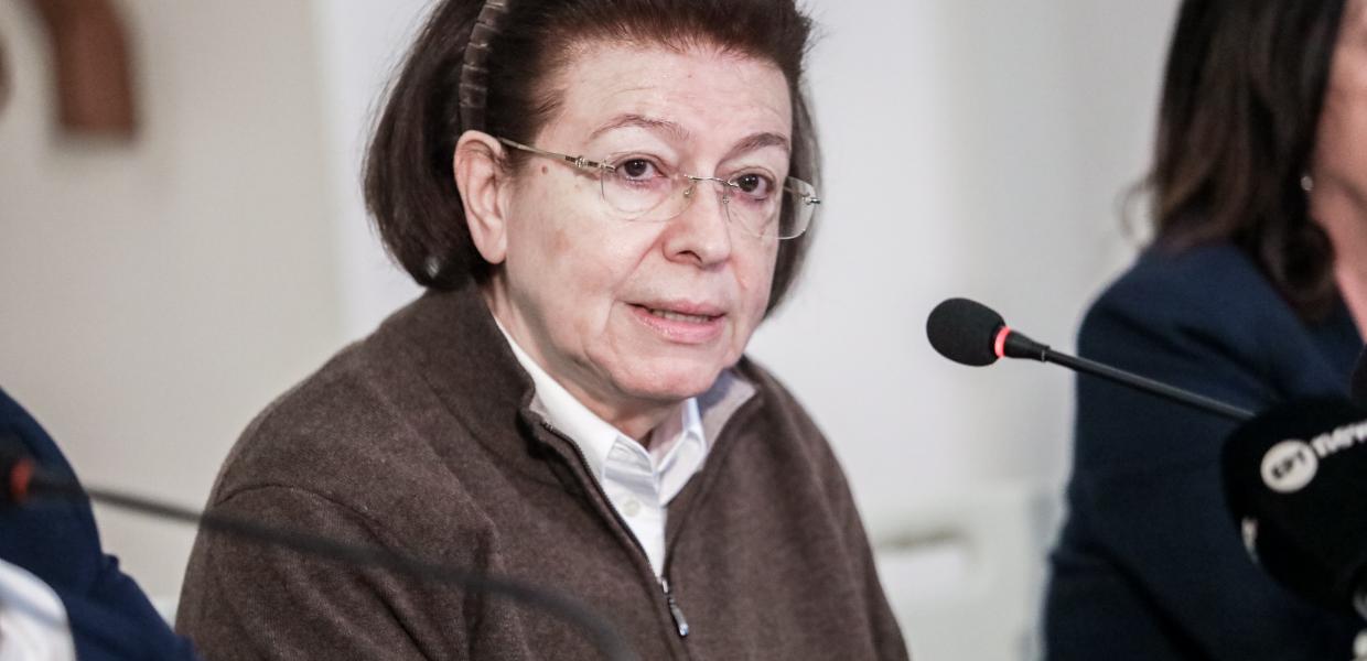 Η υπουργός Πολιτισμού Λίνα Μενδώνη