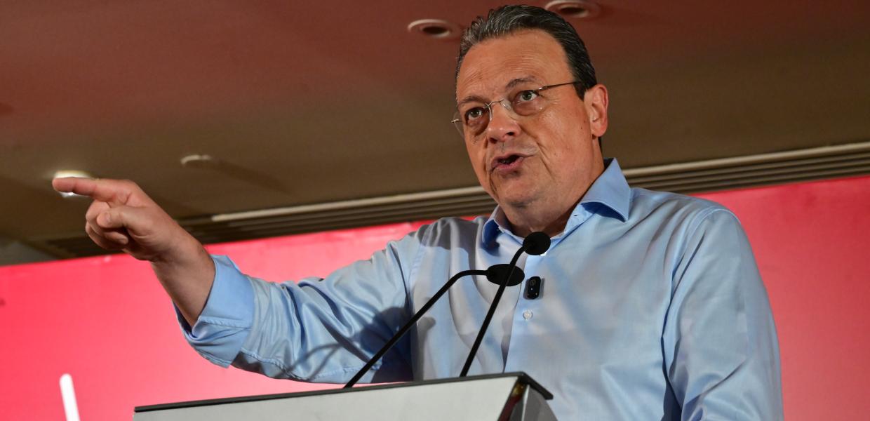 Ο Σωκράτης Φάμελλος στο βήμα της Κεντρικής Επιτροπής του ΣΥΡΙΖΑ-ΠΣ, Σάββατο 06 Ιουνίου