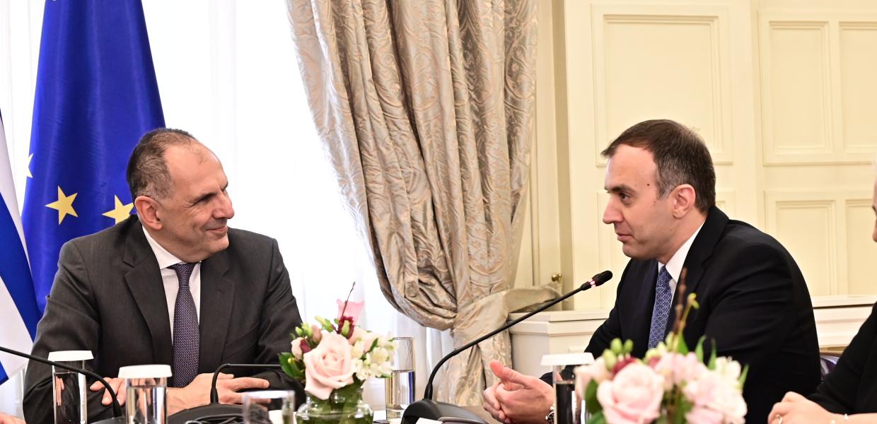 Ο Γιώργος Γεραπετρίτης και ο Τάσος Χατζηβασιλείου