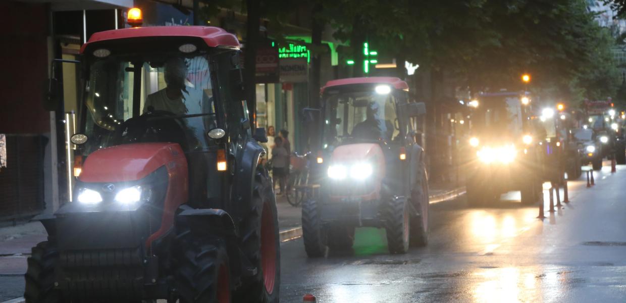 Αγροτικό συλλαλητήριο στην Λάρισα