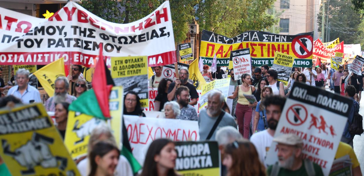 Συλλαλητήριο για ναυάγιο στην Πύλο