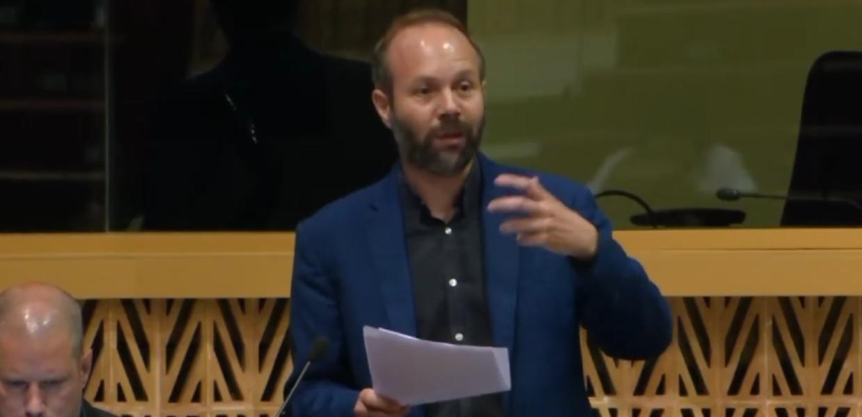 Ο Γιώργος Ψυχογιός στην ολομέλεια του συμβουλίου της Ευρώπης