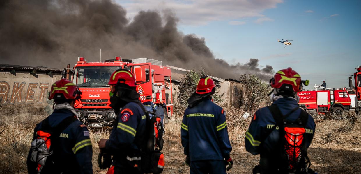 2η ημέρα της φωτιάς στο Ωραιόκαστρο Θεσσαλονίκης, 05/07/2026