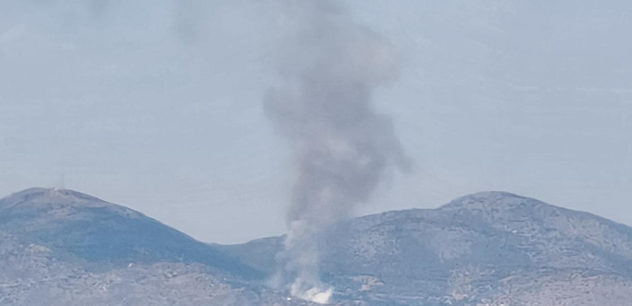 ΠΥΡΚΑΓΙΑ ΣΤΑ ΣΕΛΙΝΙΑ ΣΑΛΑΜΙΝΑΣ 