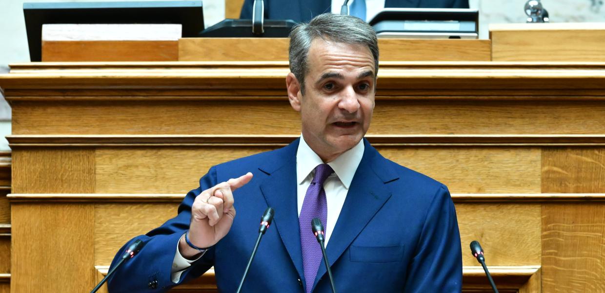 Ο Μητσοτάκης στην ΚΟ της ΝΔ